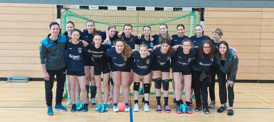 Die wB beendet auch ihr zweites Qualiturnier auf dem 1. Platz